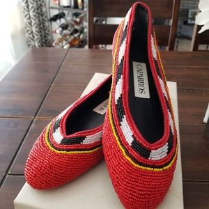 Vintage Beaded flats
